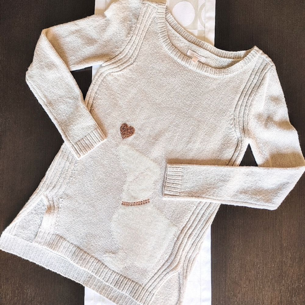 LC Lauren Conrad Dachshund Dog Sweater - XS